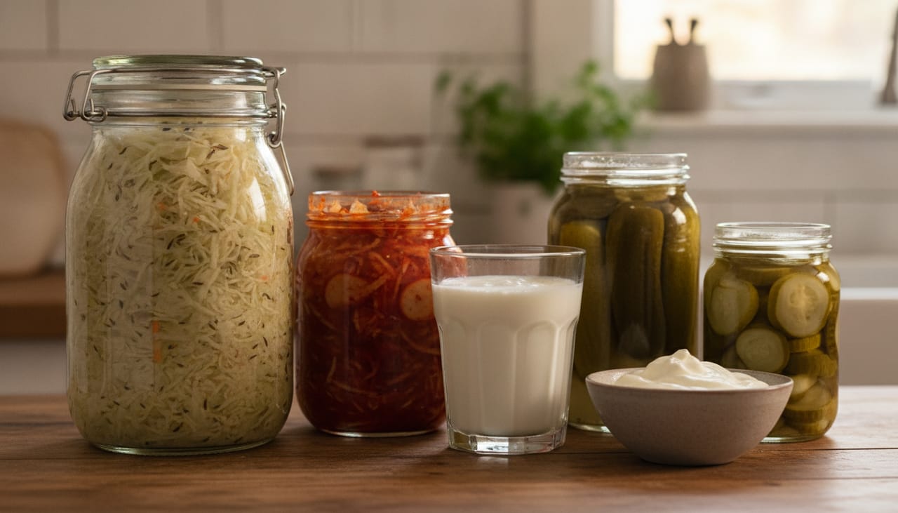 Gefermenteerd voor je darmen: zuurkool, kefir & co.